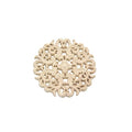 Wood Carved Onlay Applique Unpainted Frame Door Decor Furniture Applique (3.9 Inch) T702359