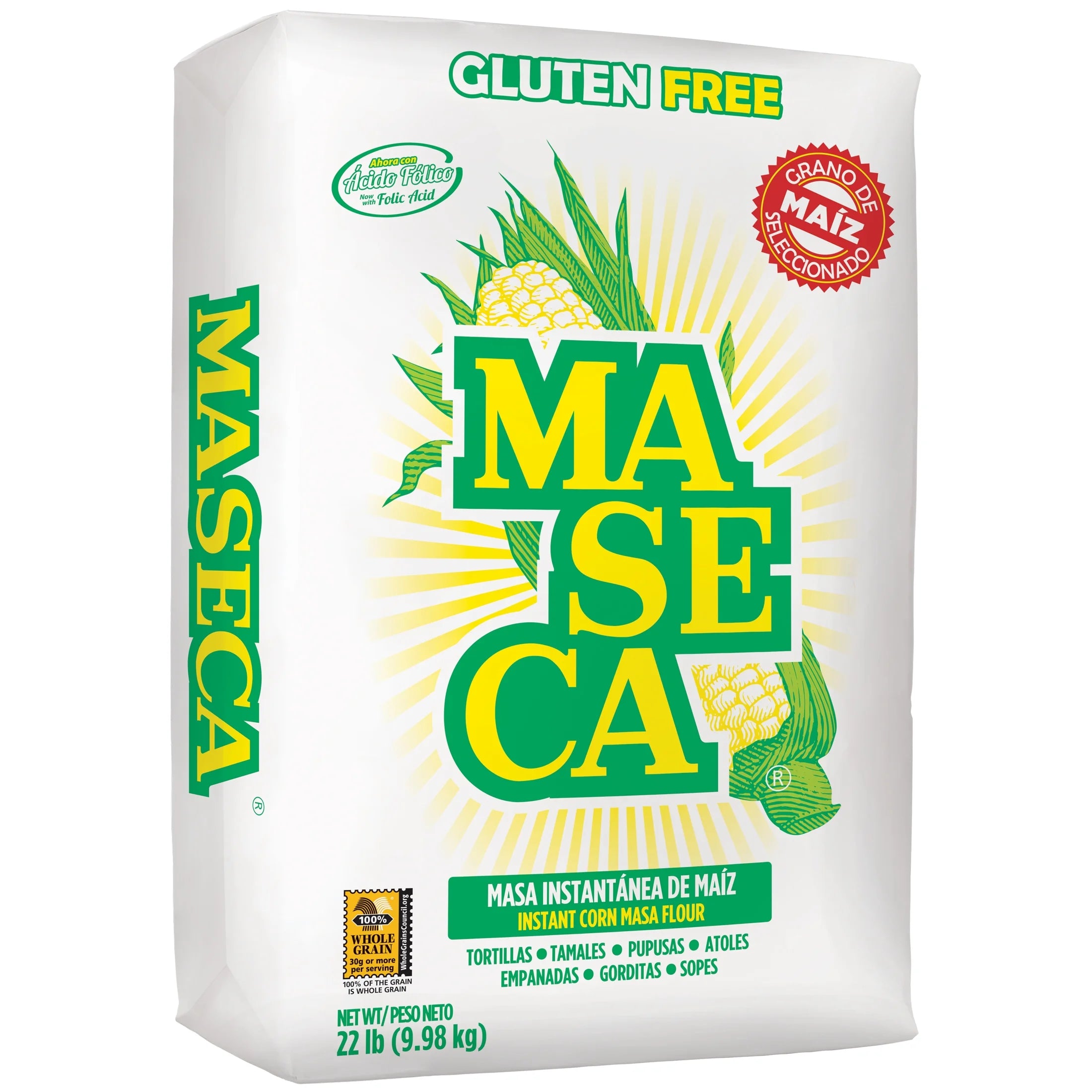Gluten Free Instant Corn Masa Flour, 352 oz K91968