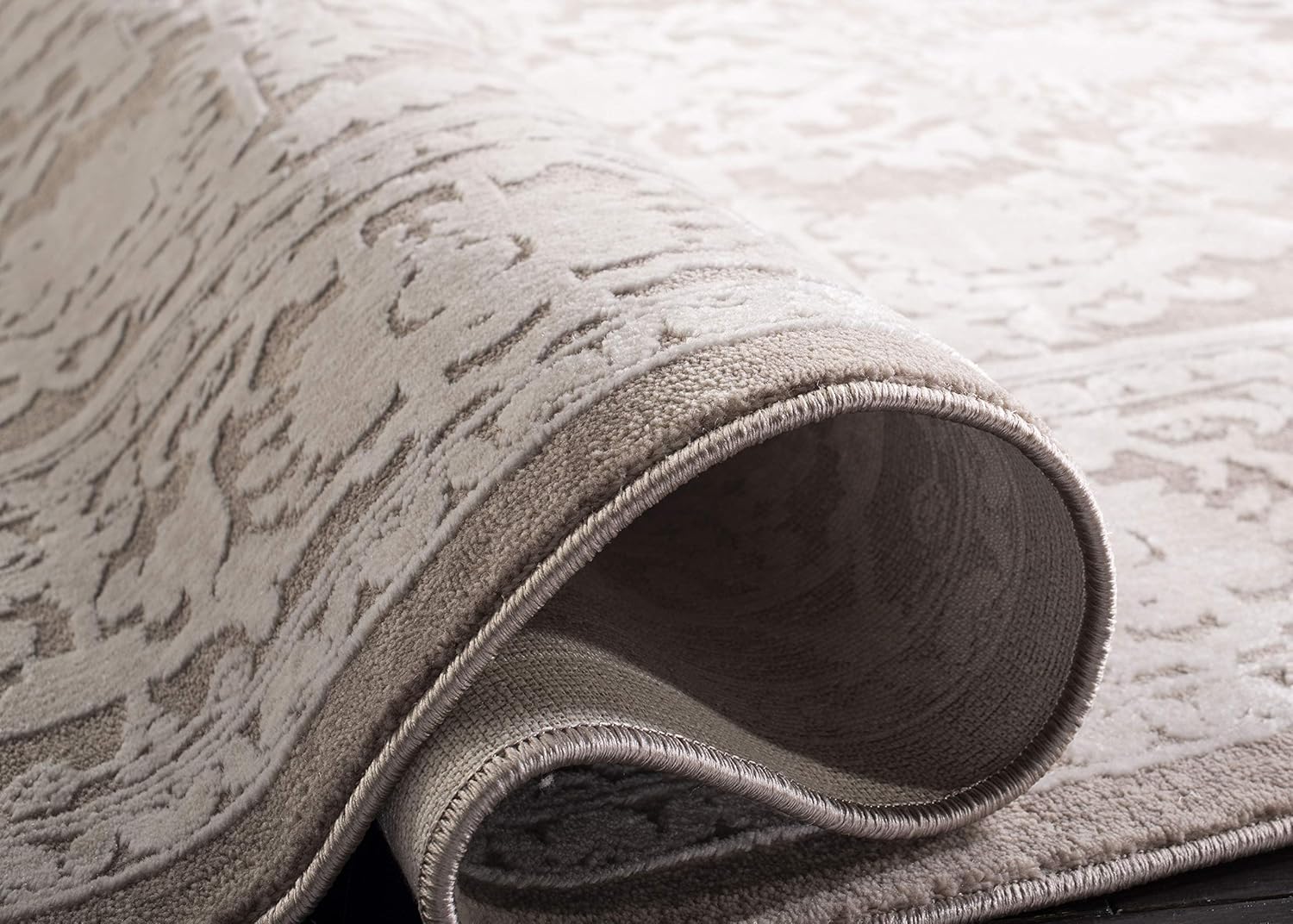 Beige & Cream Runner Rug M45152