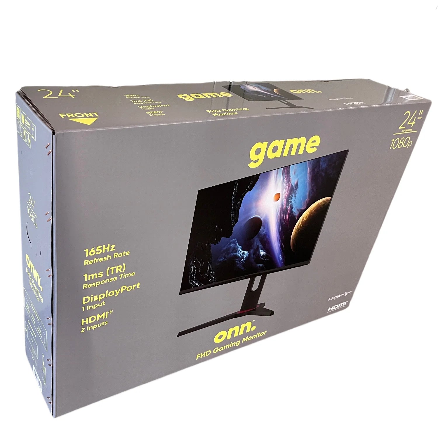 24" FHD 165hz 1ms Gaming Monitor, Black R99754
