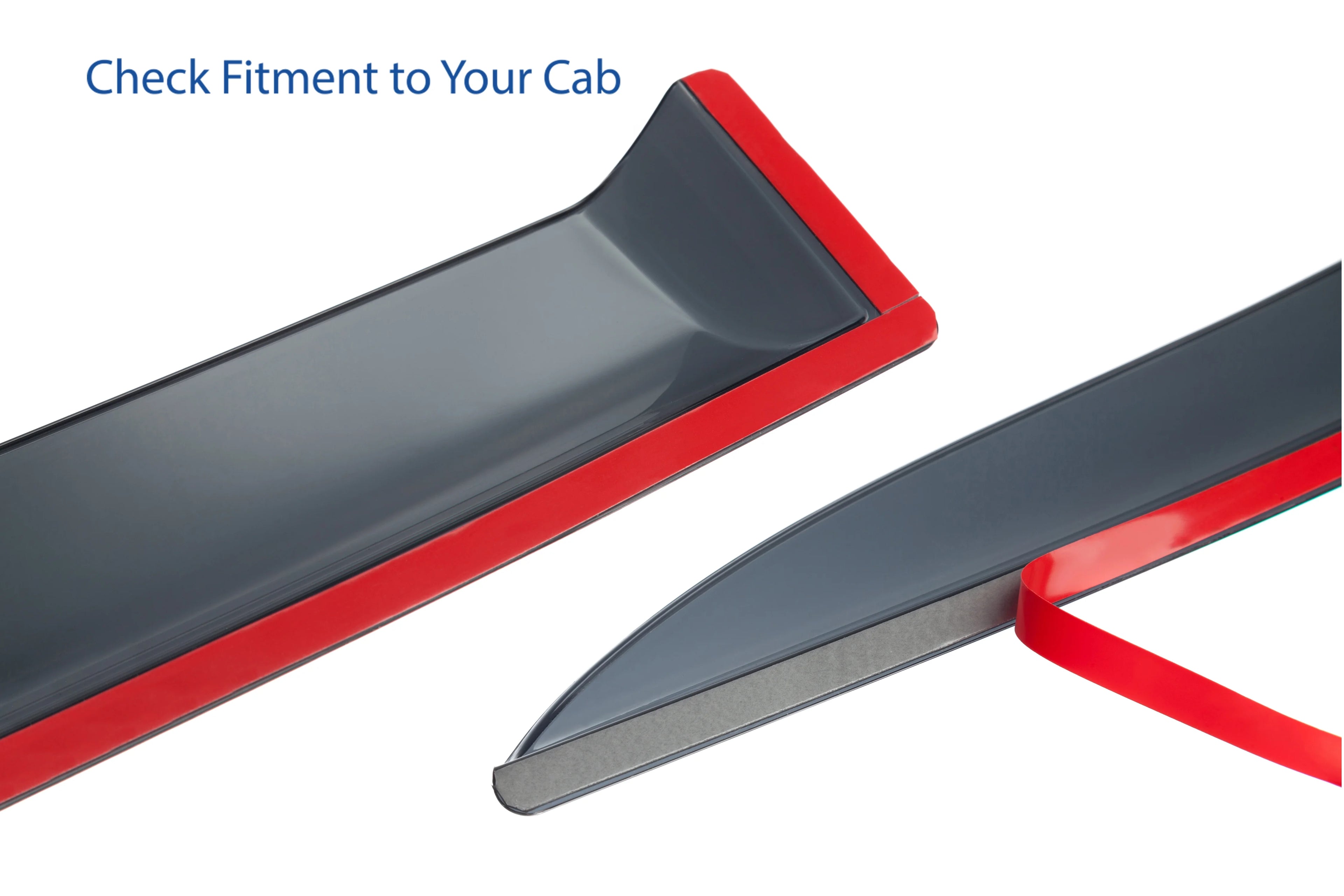 6 pcs Tape-on Window Deflectors D971