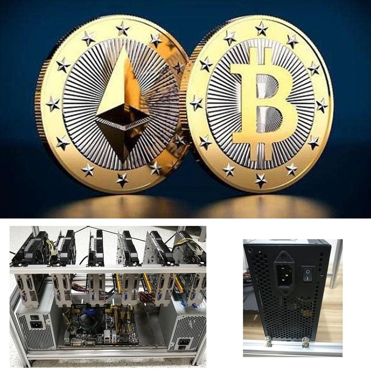 Aluminum Alloy Open Air Mining Rig Frame D25027