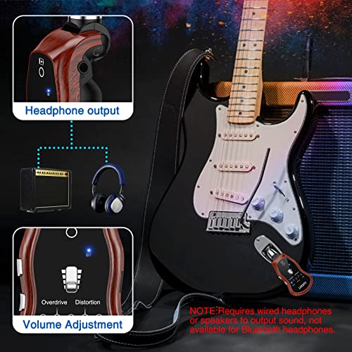 Guitar Headphone Amp for Electric Guitar and Bass with 5 Effects P63780