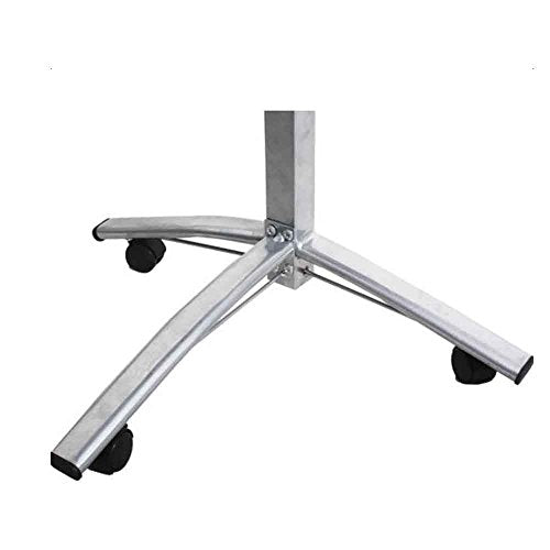 Brown Tilt Top Overbed Table with Wheels K236