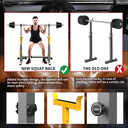 Adjustable Squat Rack Barbell Rack T35585