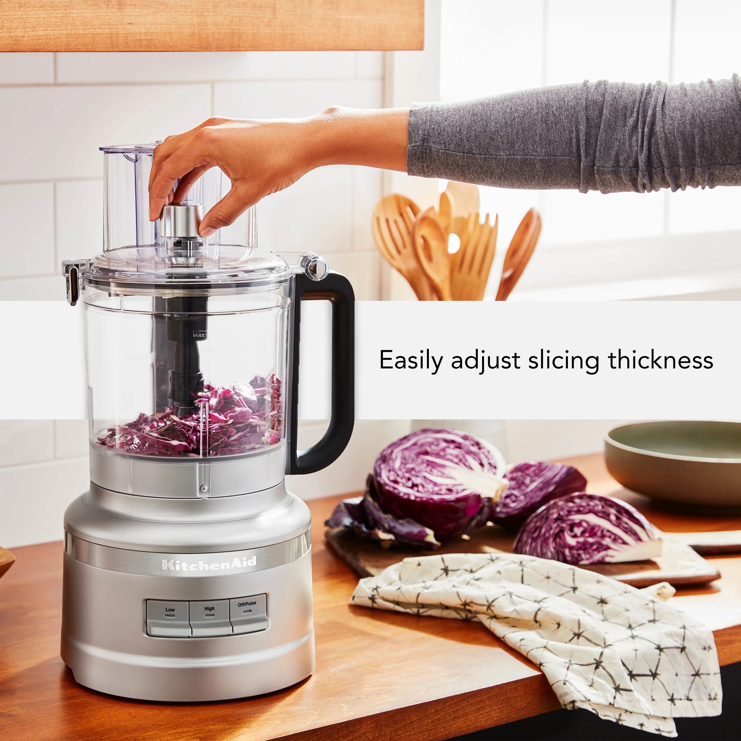 13-Cup Food Processor, Contour Silver J194