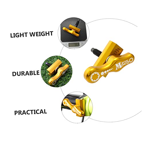 2 Sets Bicycle Folding Buckle Cycling Seat Fixed Gear Saddle Hinge Frame Connector Buckle Handle Quick L8619