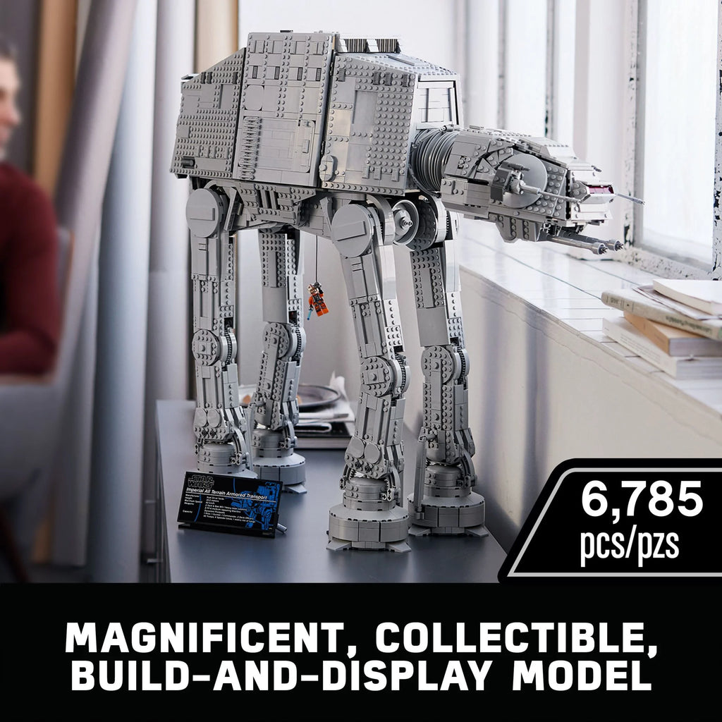 LEGO Star Wars AT-AT Walker 75313 Buildable Model with 9 Minifigures L7021