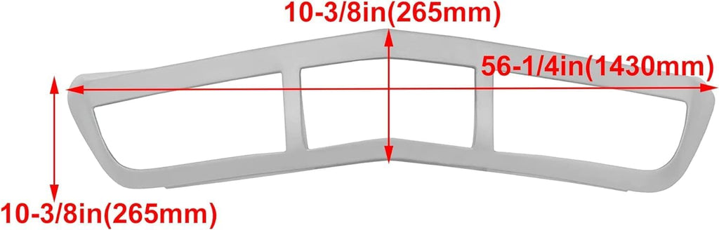 Front Bumper Fiberglass Q6084