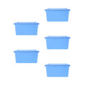 5pcs Desktop Storage Box Organizer N653248