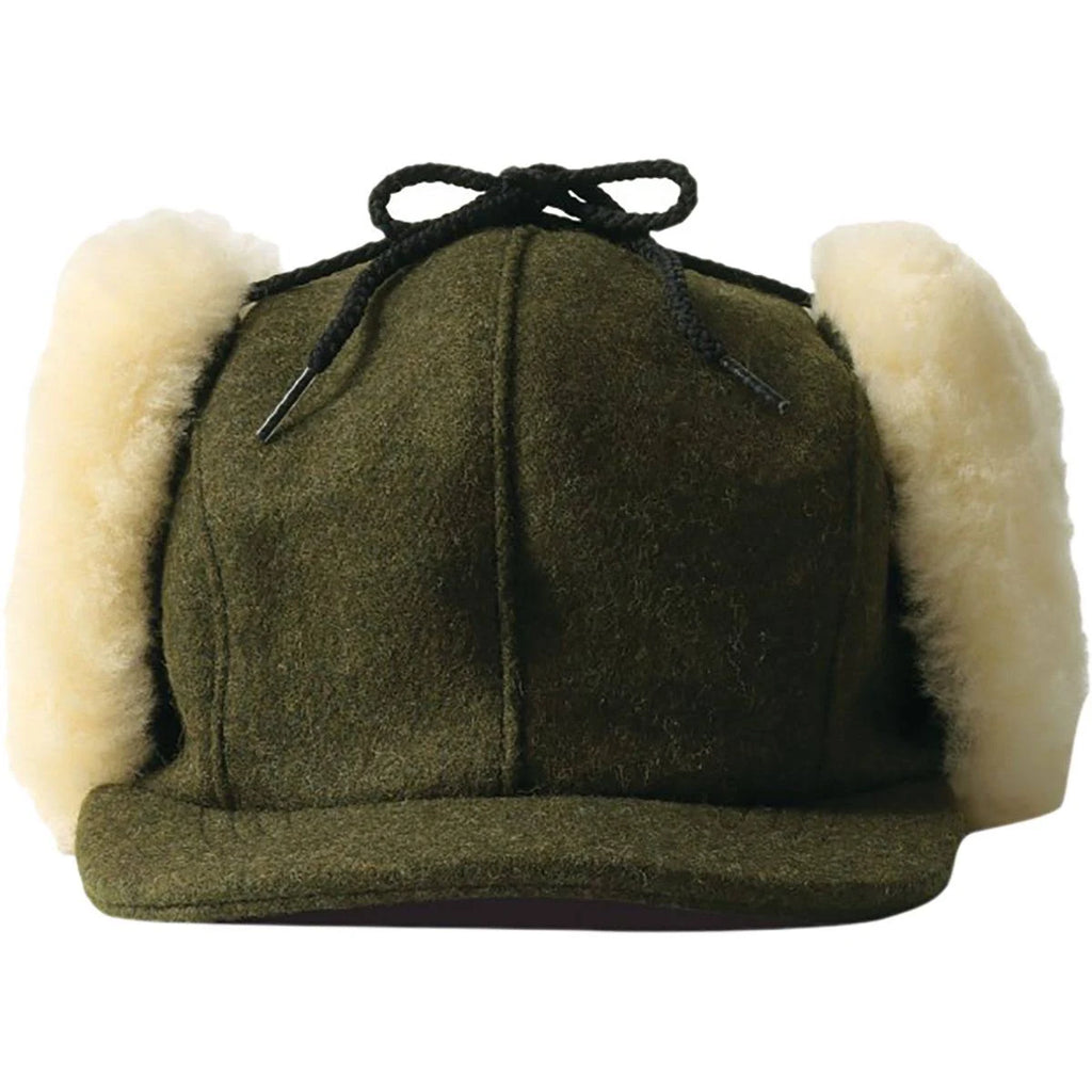 Forest Green Double Mackinaw Cap XL J453