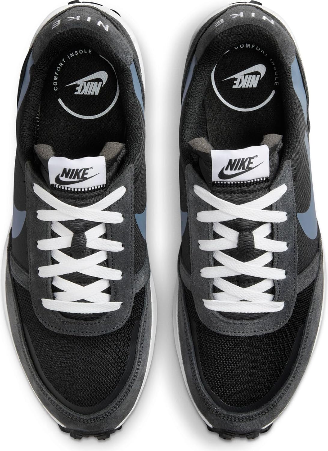 Black White Men's Shoes Size 8 V6018