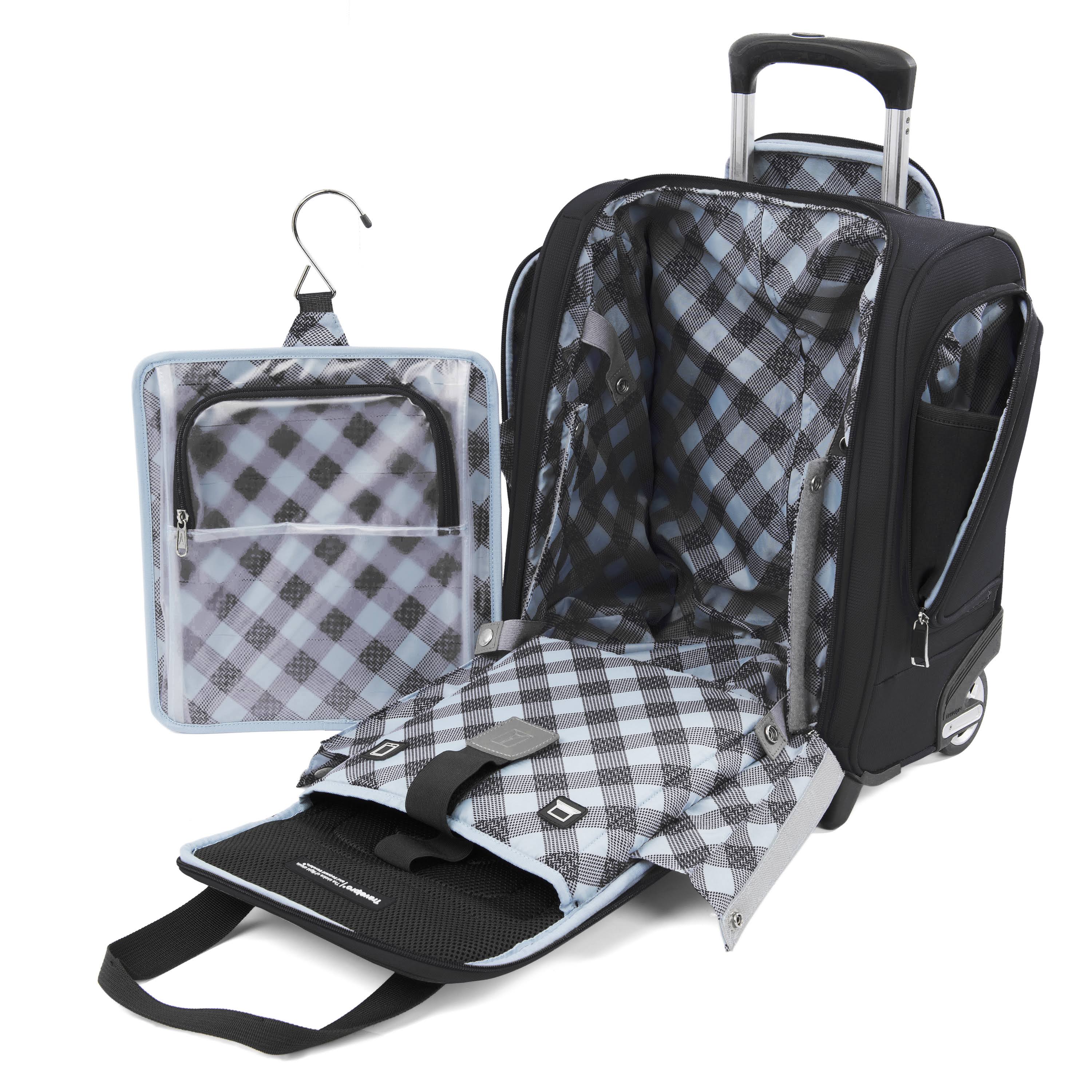 Black Rolling Underseat Carry On S68613