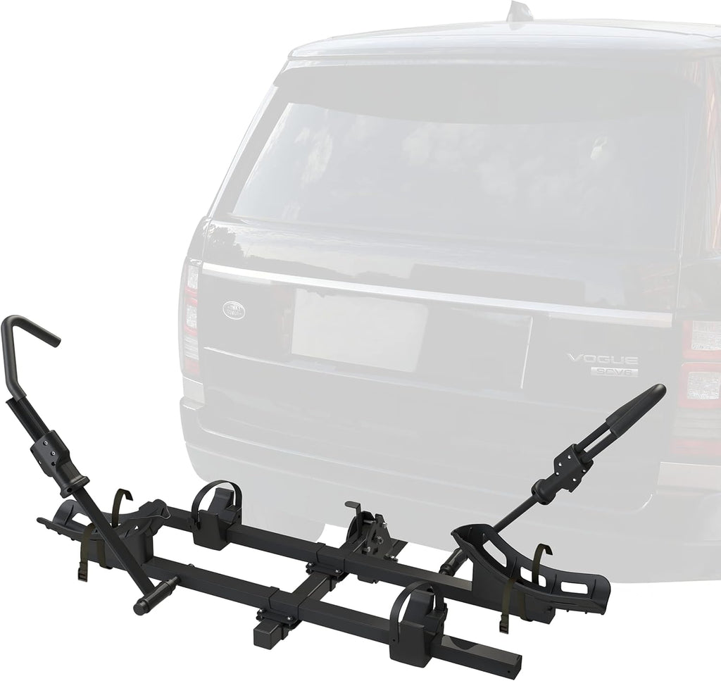 2-Bike Carrier Platform Style Rack for Standard, Fat Tire, Electric Bikes A254672
