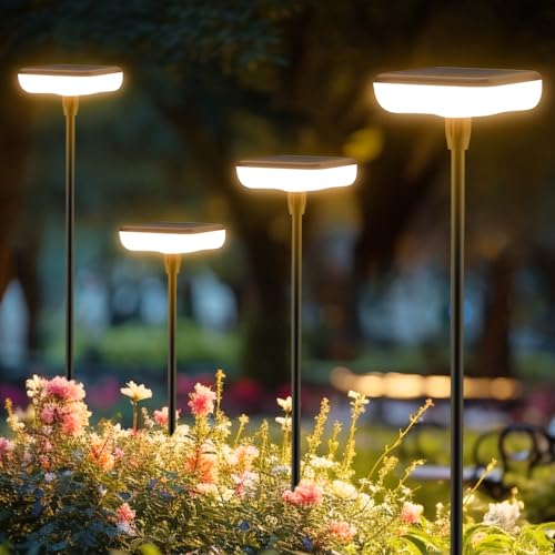 4 Pack 31" Tall Solar Pathway Light Z815