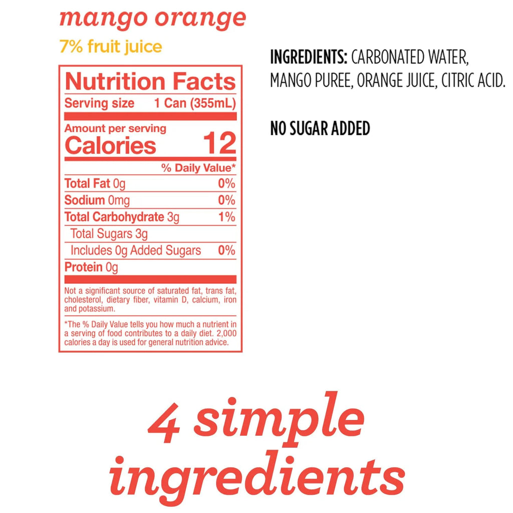 Sparkling Water, 4 Flavor Variety Pack, 12 Fl Oz (Pack Of 20) N295498