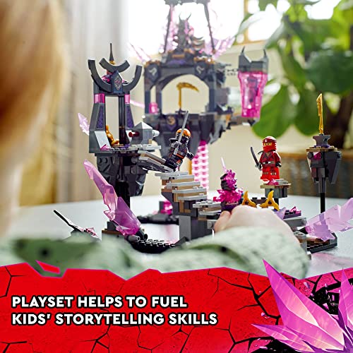 LEGO NINJAGO The Crystal King Temple Action Playset N318