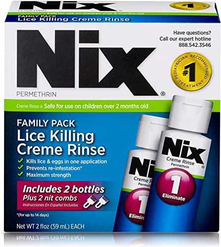 4 Fl Oz Crème Rinse and 2 Nit Combs V32449