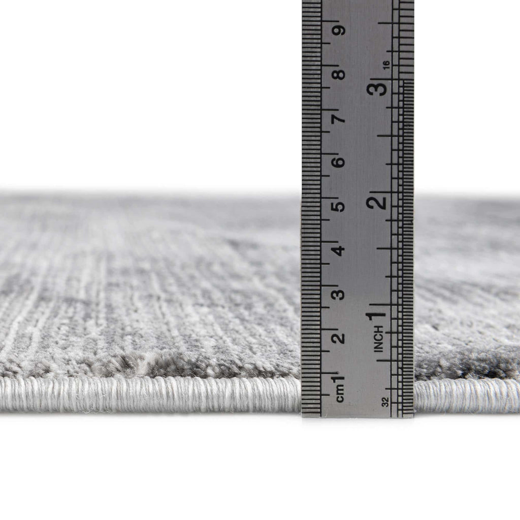5' 3 x 8' Oval Gray Medium Rug I93661