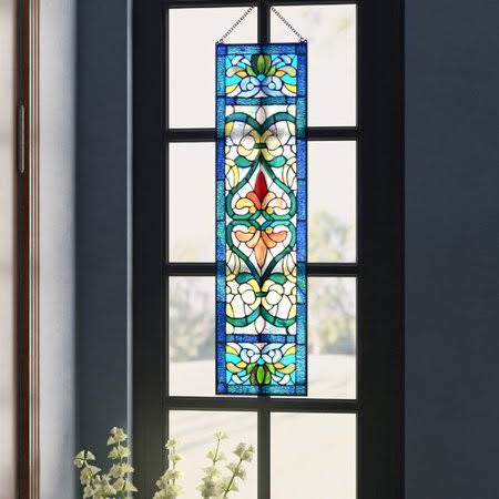 Stained Glass Window Panel Z771382