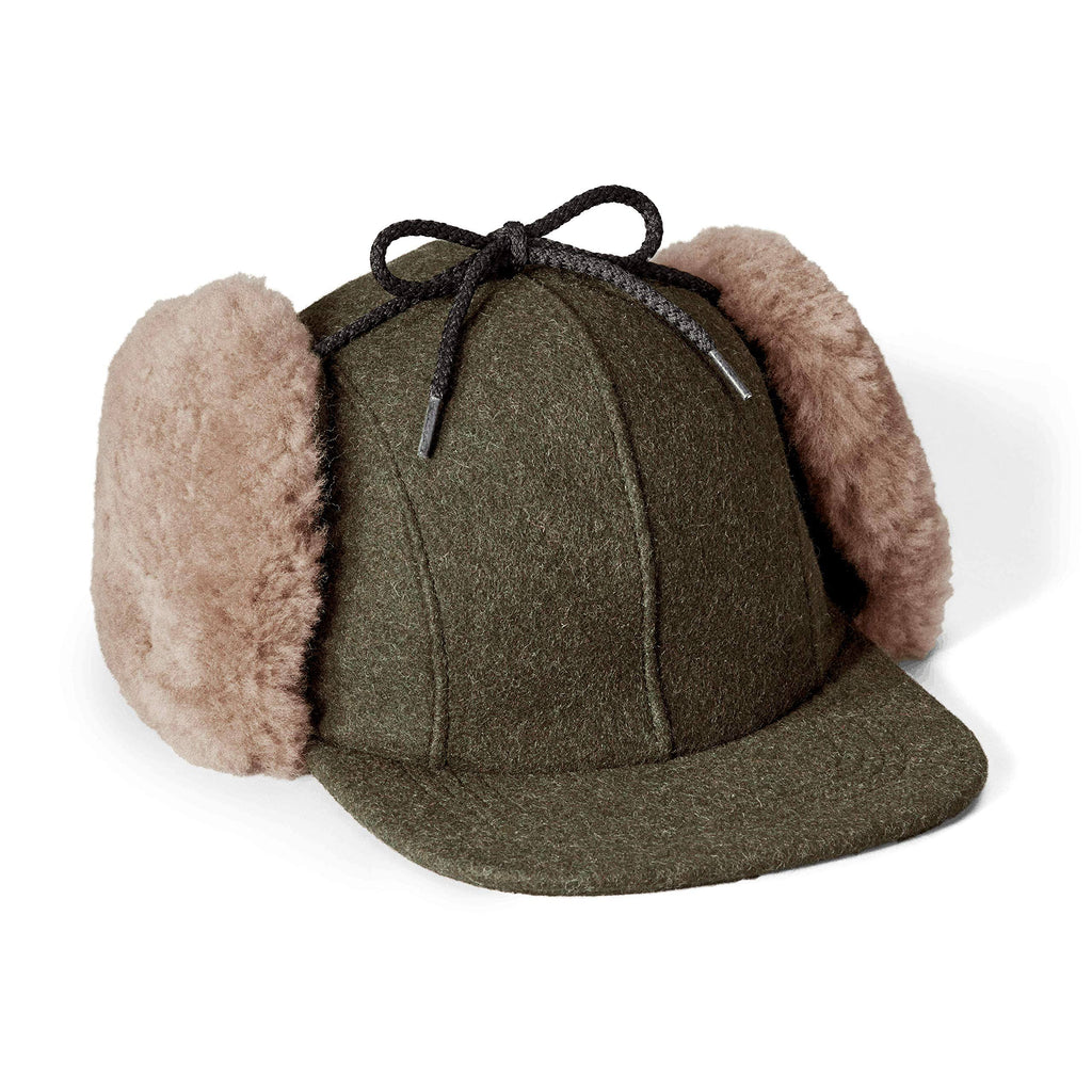 Forest Green Double Mackinaw Cap XL J453