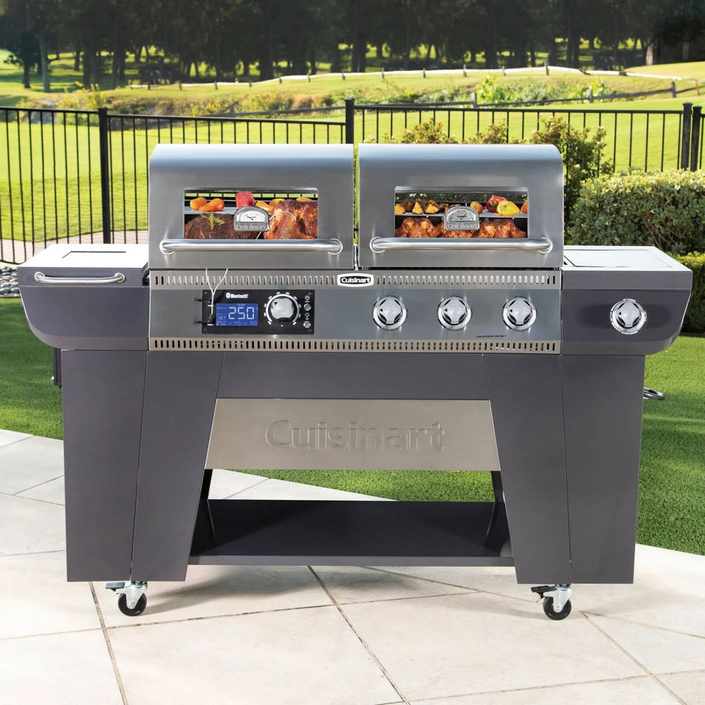 Dual Function Pellet and Gas Grill, 900 Square Inches N401