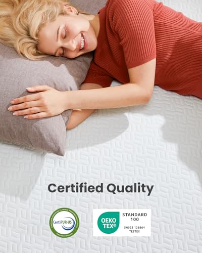 Twin XL 3 Inch Cooling Gel Memory Foam Mattress Topper with Removable Washable Soft Cover Non-Slip F69772