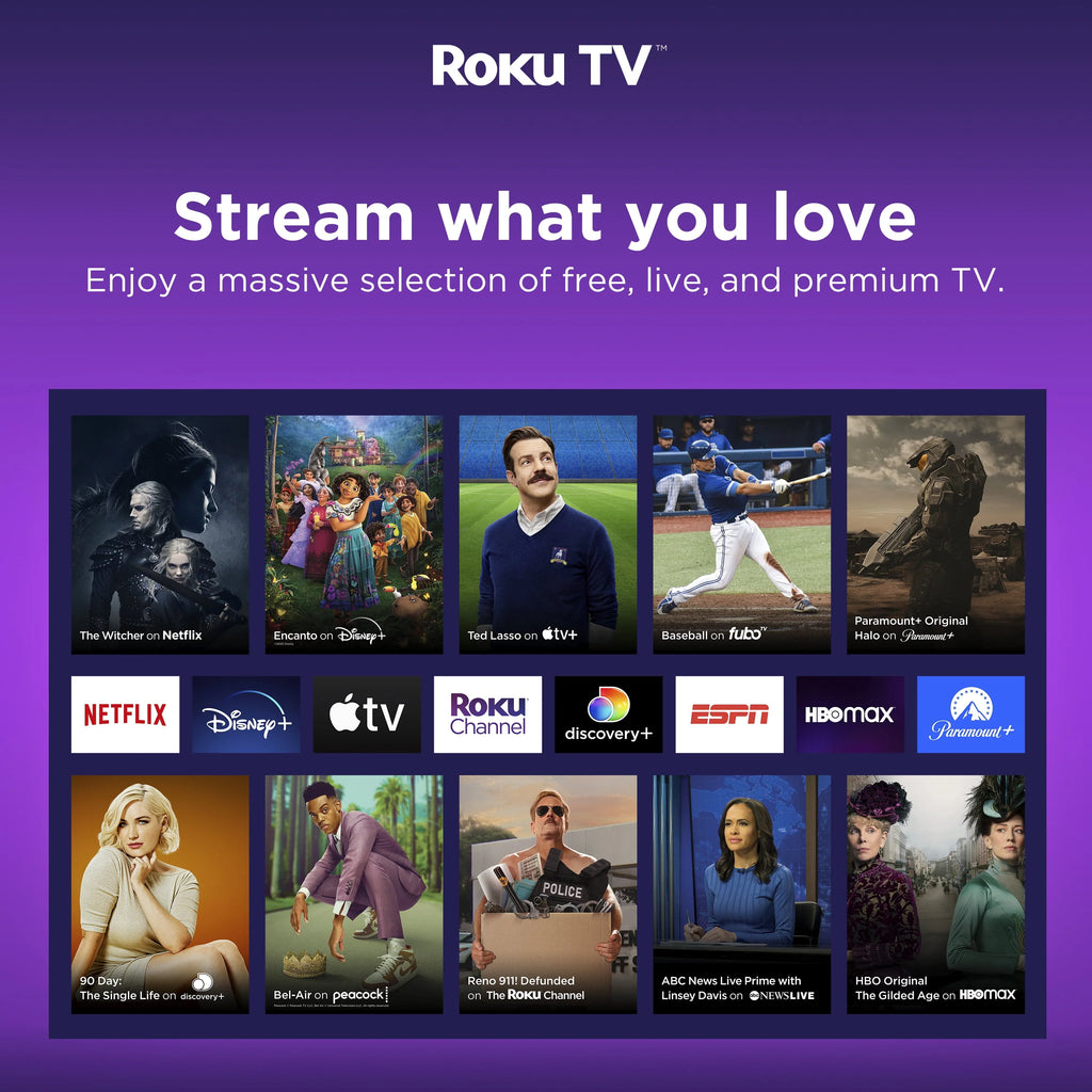 50 Class 4K UHD LED LCD Roku Smart TV H637