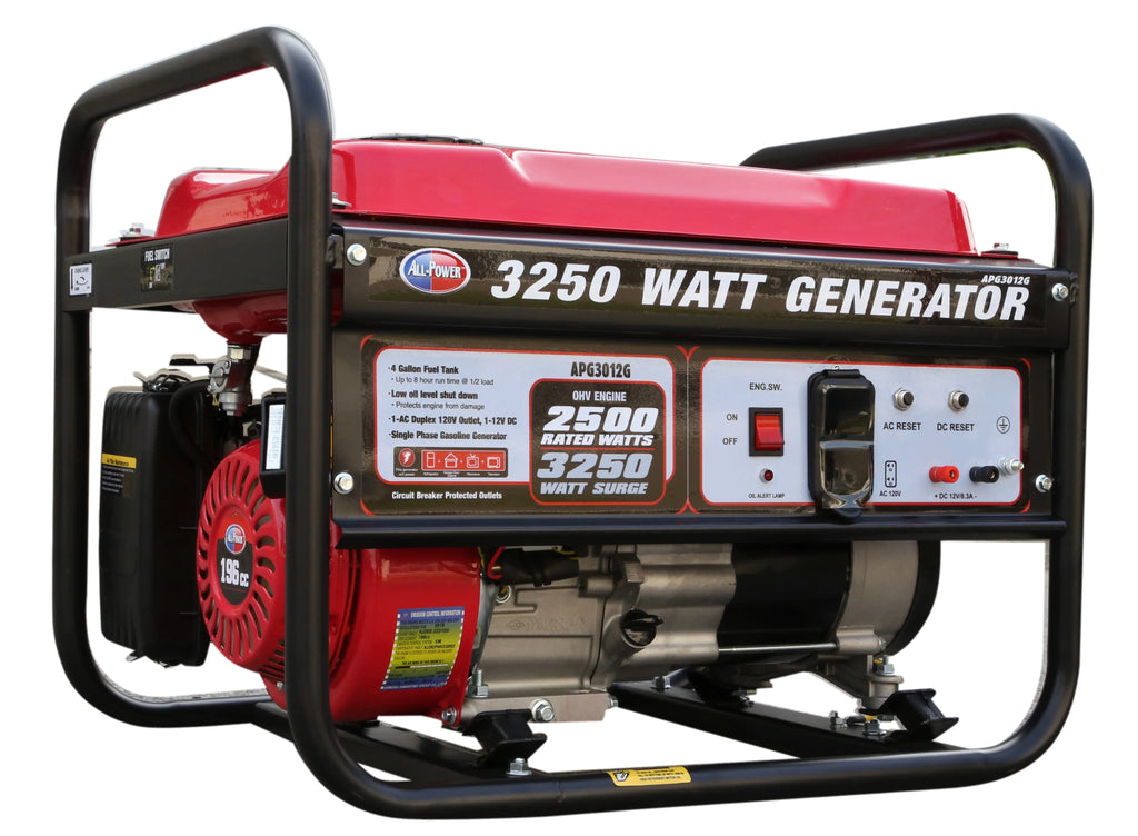 3250 Watt Gas Powered Portable Generator S95704