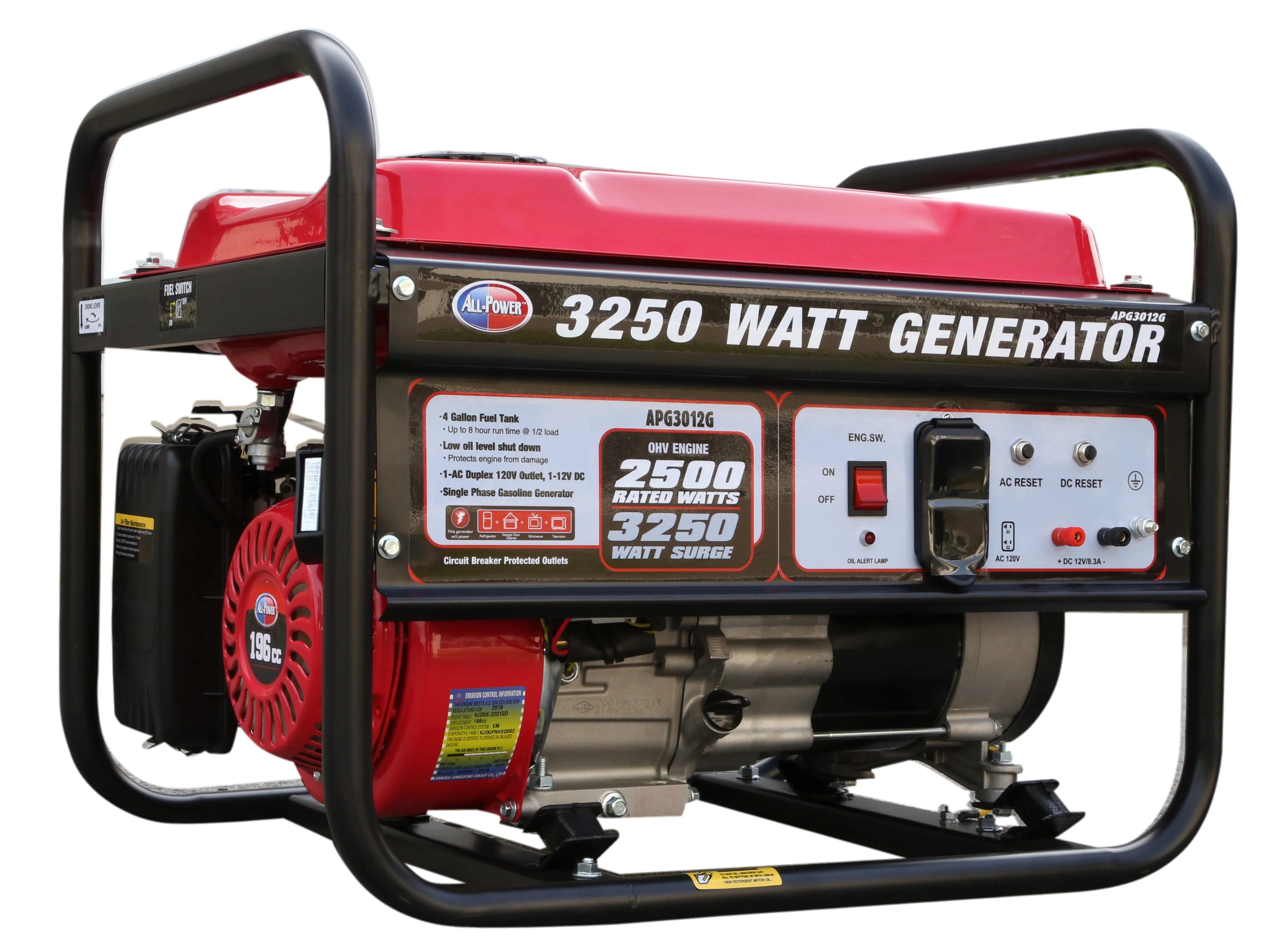 3250 Watt Gas Powered Portable Generator S95704