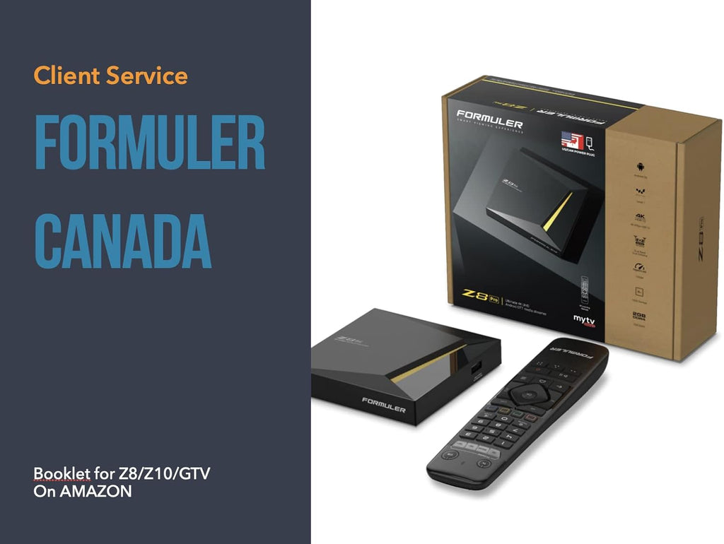 Pack of 2 Units Formuler Z10 pro max Q64945