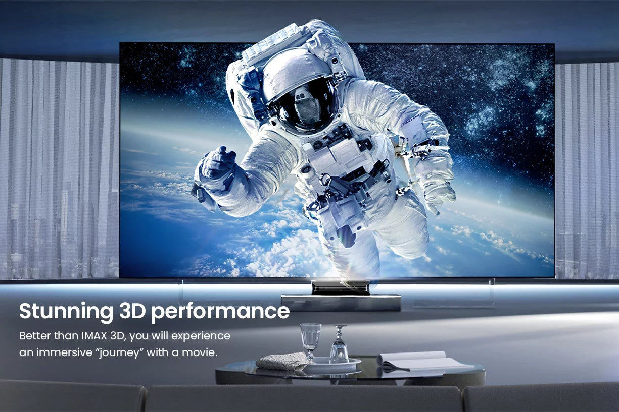 4K UHD Ultra Short Throw Triple Laser Projector with 2600 Peak Lumen M7662