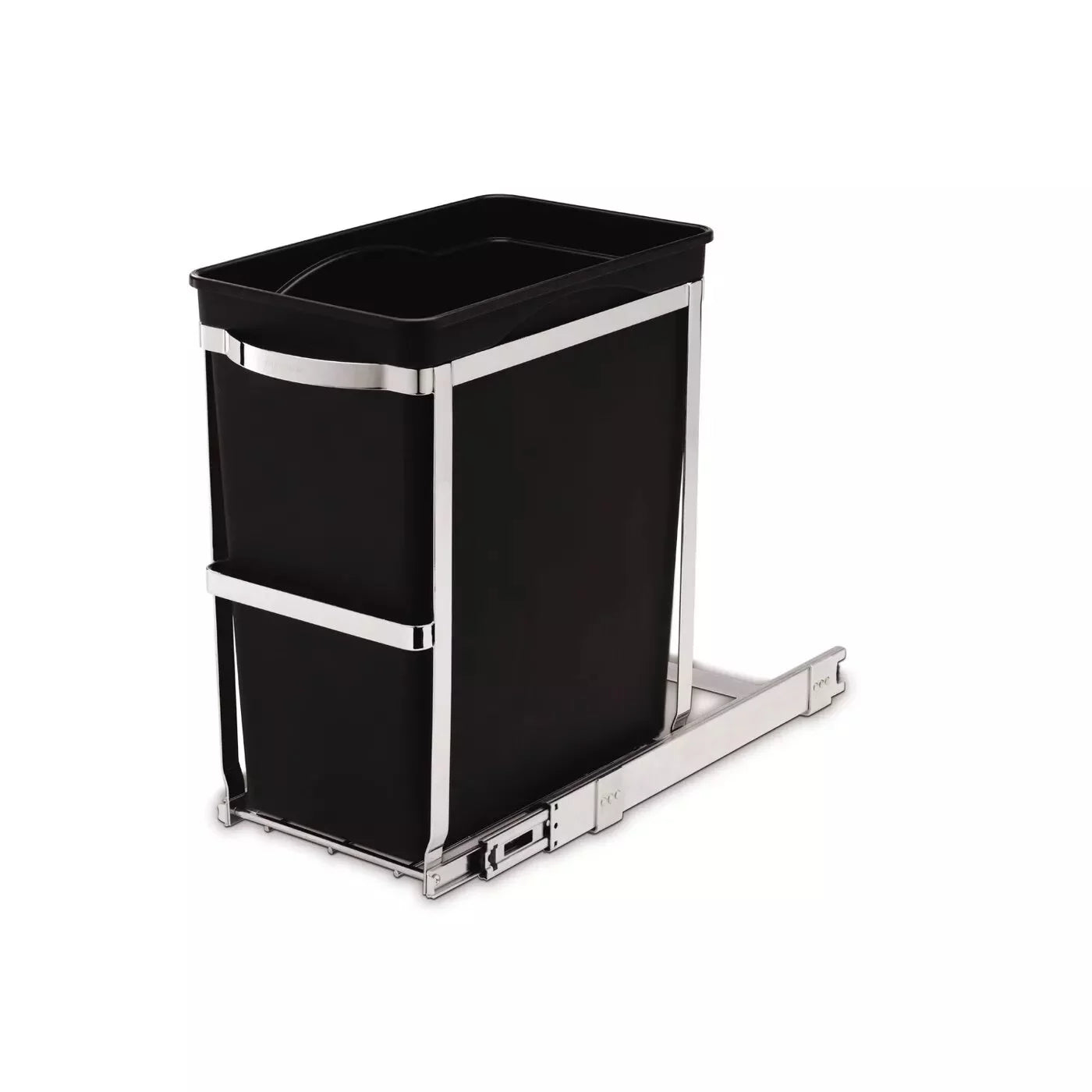 30 Liter 8 Gallon Under Counter Pull-Out Trash Can, Heavy-Duty Steel Frame G539275