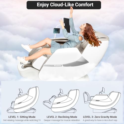 Zero Gravity SL-Track Shiatsu Massage Recliner Chair with Heat R7987
