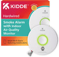 Smart Smoke Detector & Indoor Air Quality Monitor, WiFi, Hardwired with Battery Backup A392