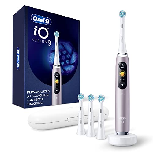 Black Onyx Electric Toothbrush with 3 Replacement Brush Heads W145829
