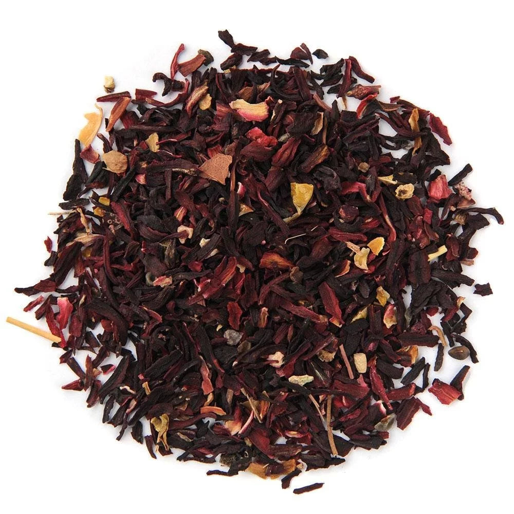 Organic Hibiscus Herbal Tea, Loose Leaf, 1 Pound Bag T888