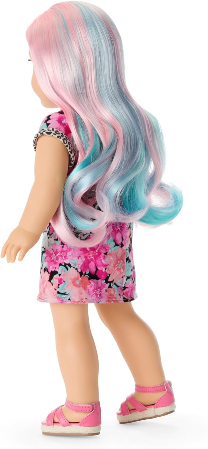 18-inch Doll with Lt Blue Eyes, Multicolor Hair, Lt Skin H9877
