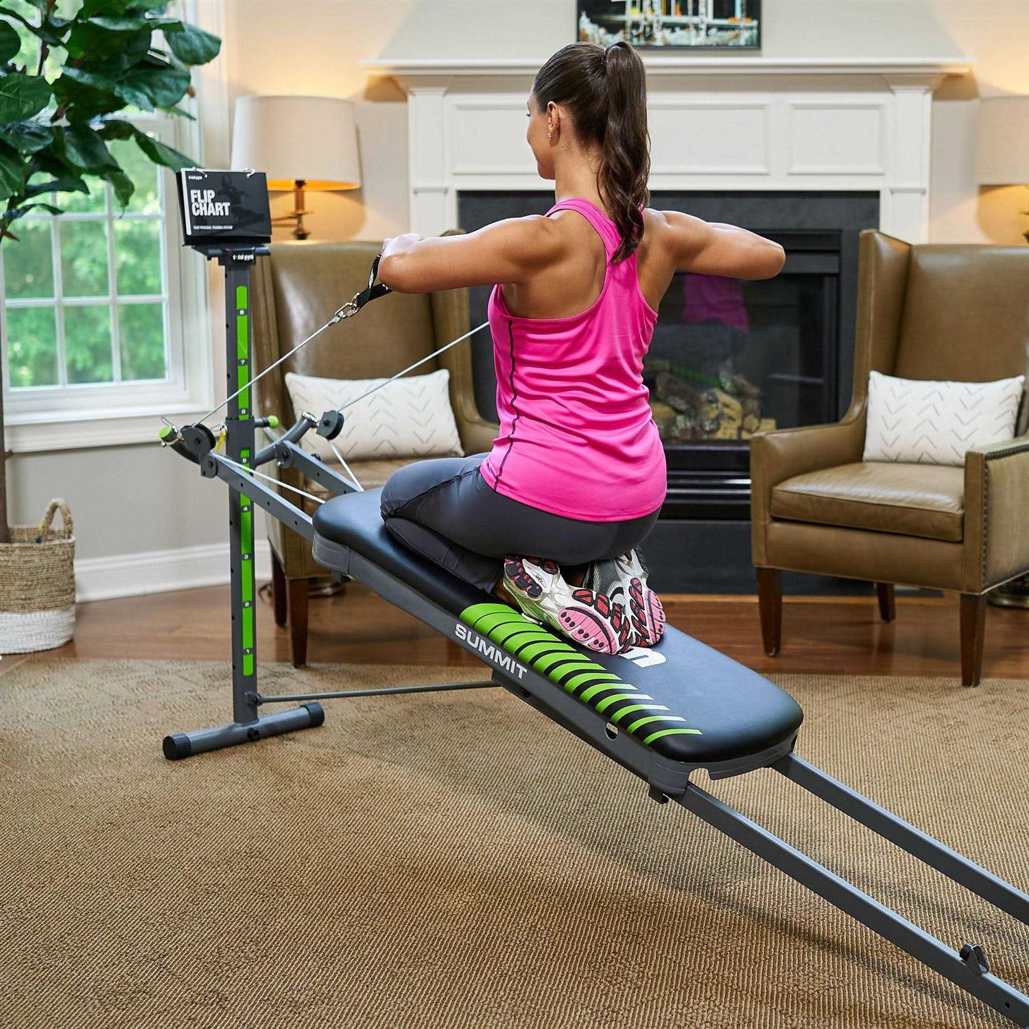 Adjustable Home Fitness System with Squat Stand and Dip Bars V355