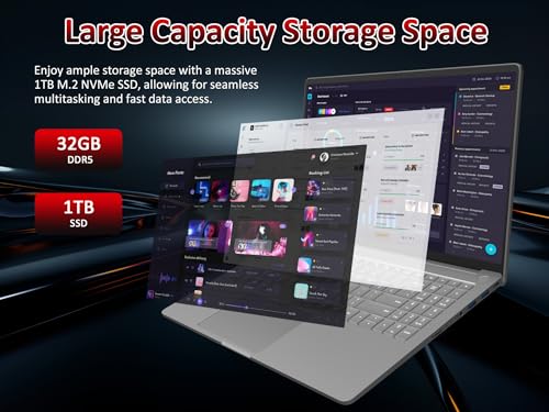 15.6" FHD Gaming Laptop with AMD Ryzen 9 6900HX, 32GB DDR5 RAM, 1TB NVMe SSD, Windows 11 Pro D581482