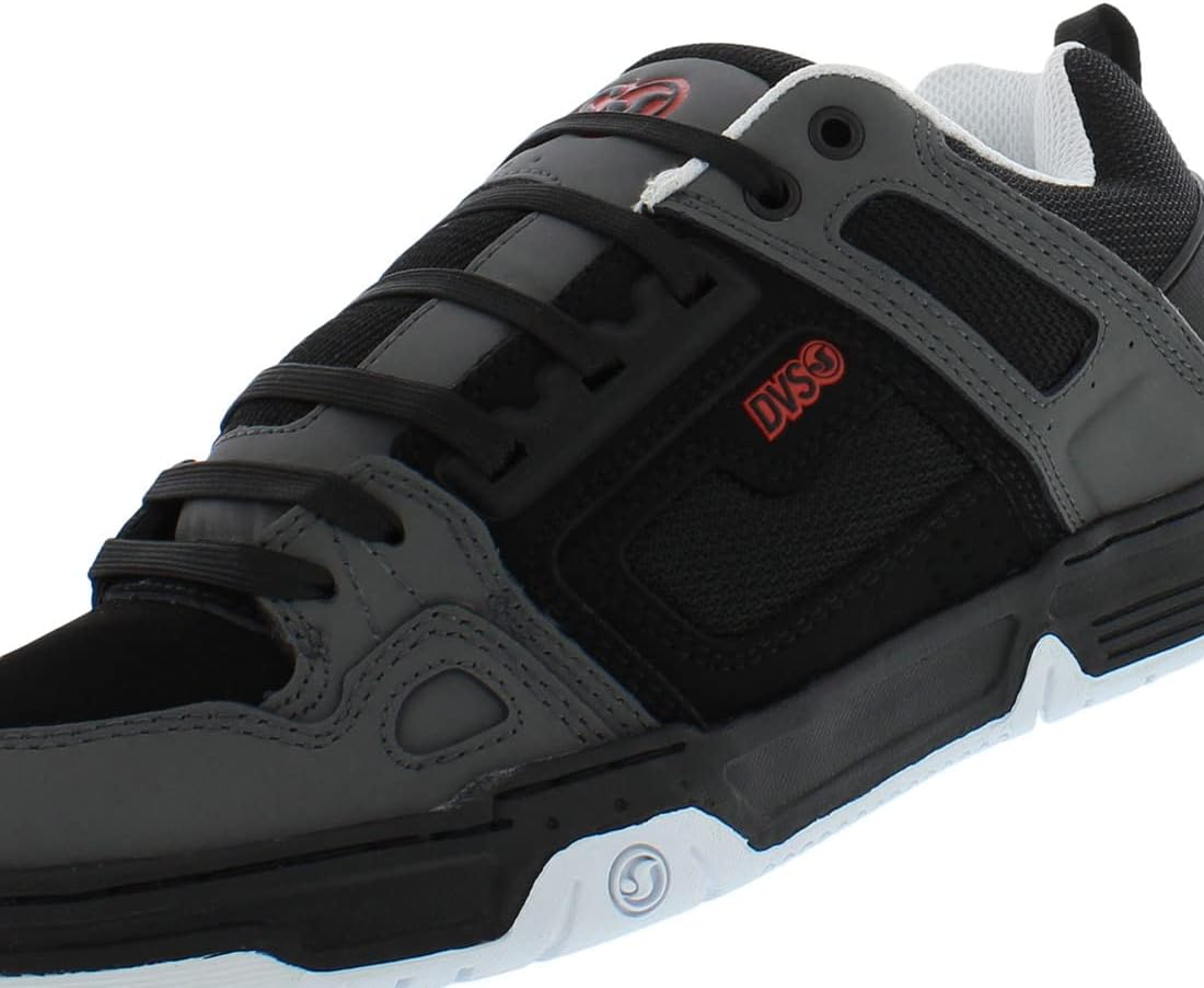 Men's Comanche Skate Black Charcoal Red Nubuck G64426