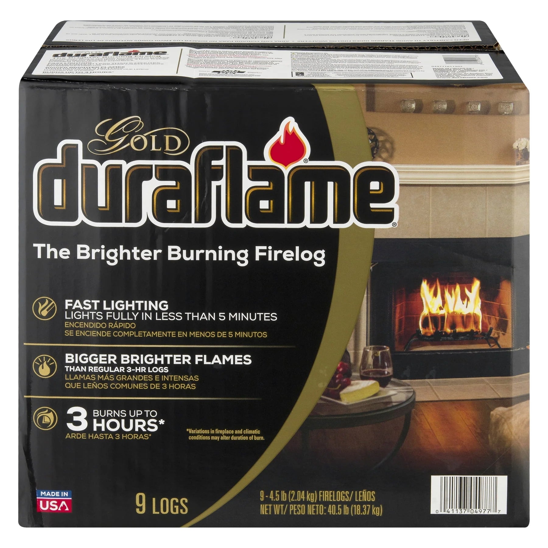 4.5 LB Firelogs R3911