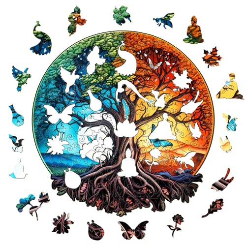 Wooden Jigsaw Puzzle 190pcs 11.1 * 11.4in L163