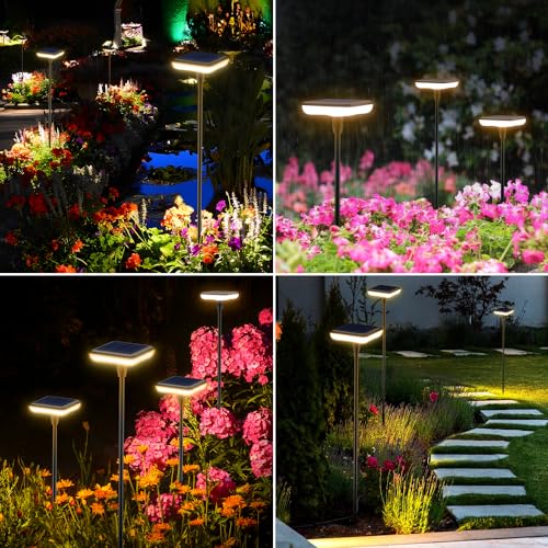 4 Pack 31" Tall Solar Pathway Light Z815