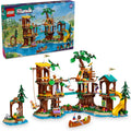 LEGO Friends Adventure Camp Tree House Toy with Doll Accessories, Outdoor Toy Playset for Kids with 5 Mini Dolls and 5 Animal Figures X5110