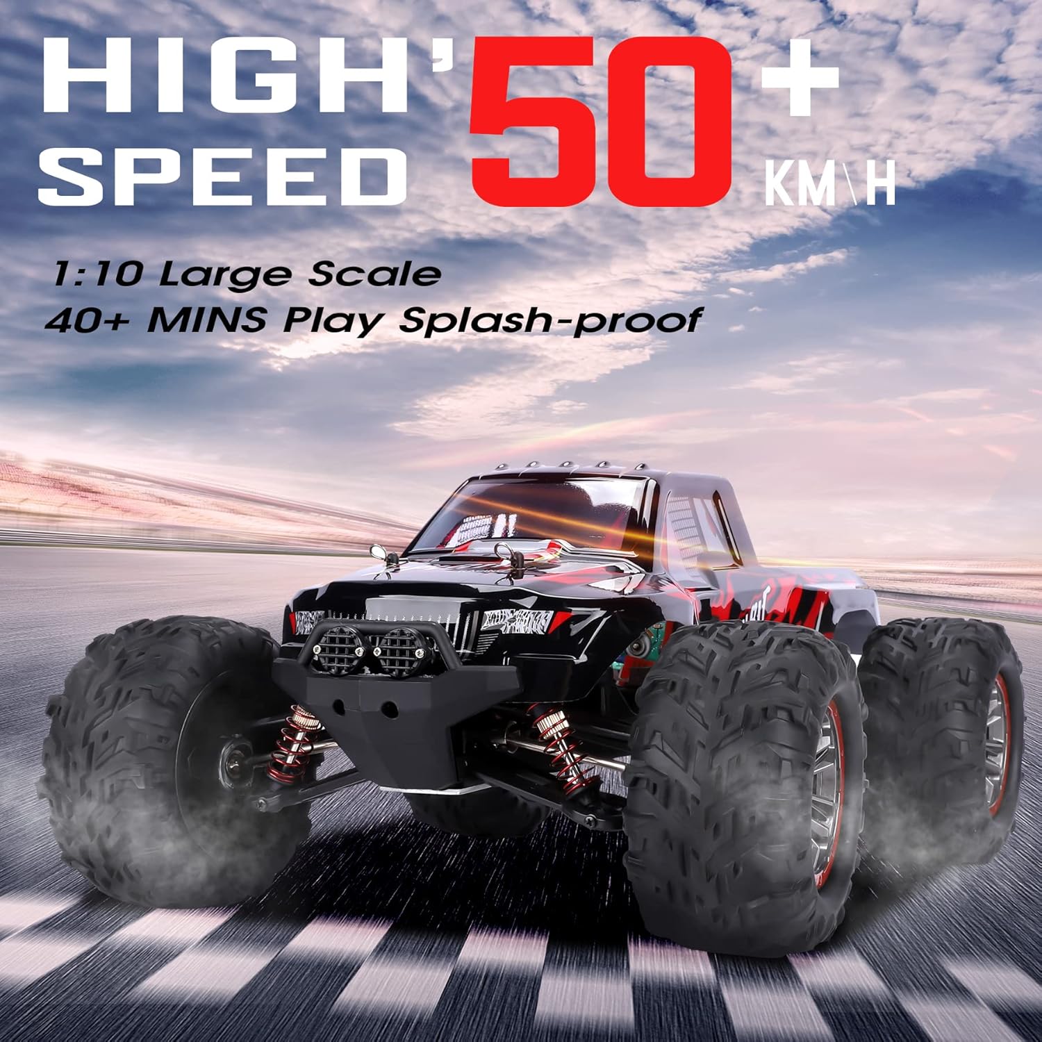 1:10 4WD 2.4GHz Remote Control Monster Truck Z8713