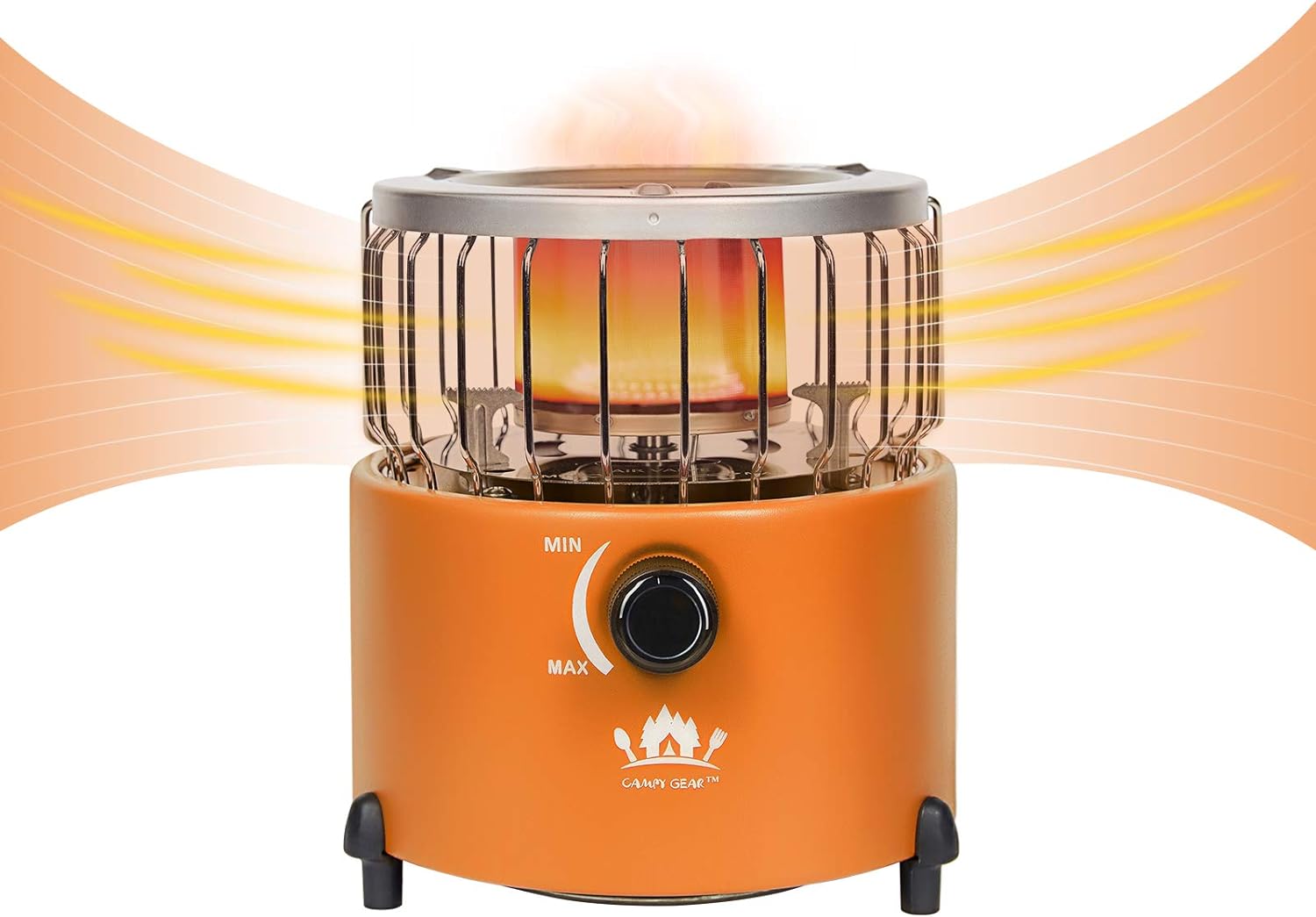 2 in 1 Portable Propane Heater & Stove, Navy Blue L20334