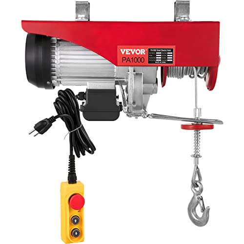 2200LBS 110V Electric Hoist with Remote Control E46411