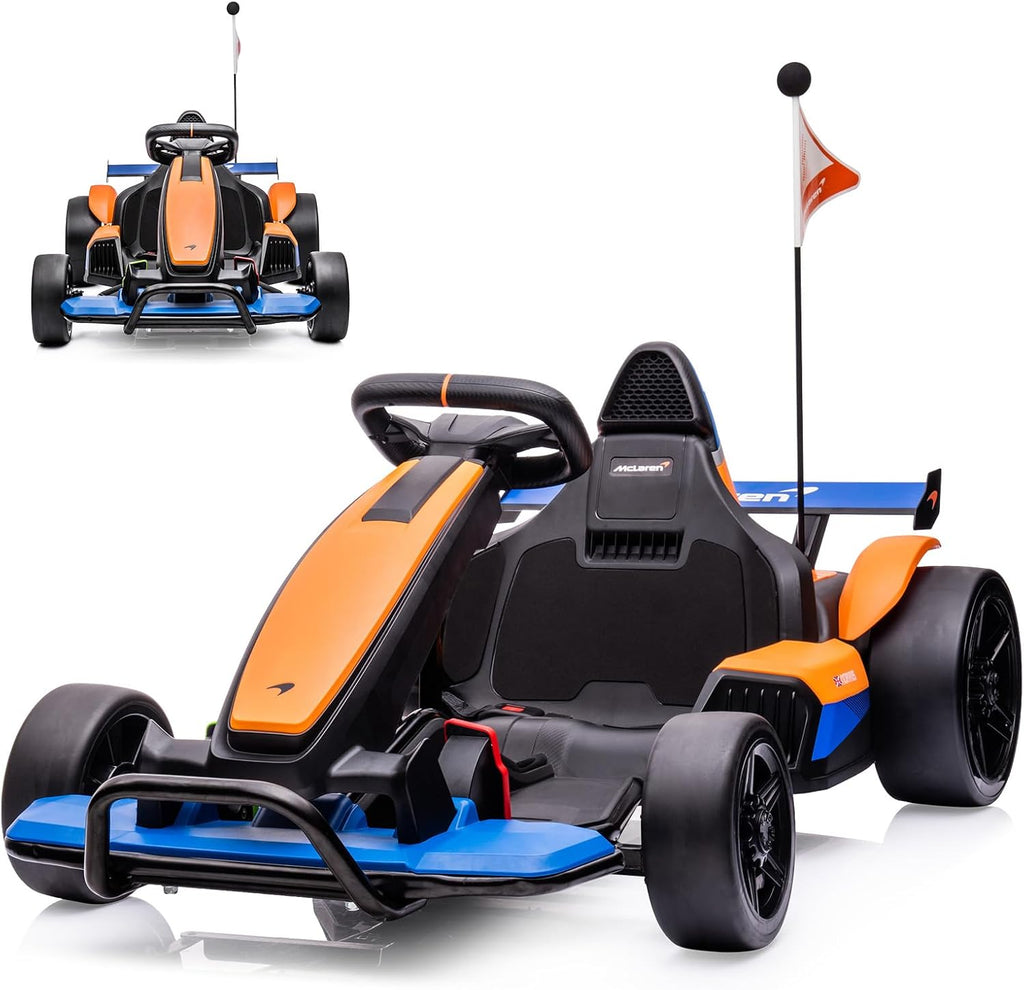 24V Electric Go Kart with 10AH Battery, 2×120W Motor L45616
