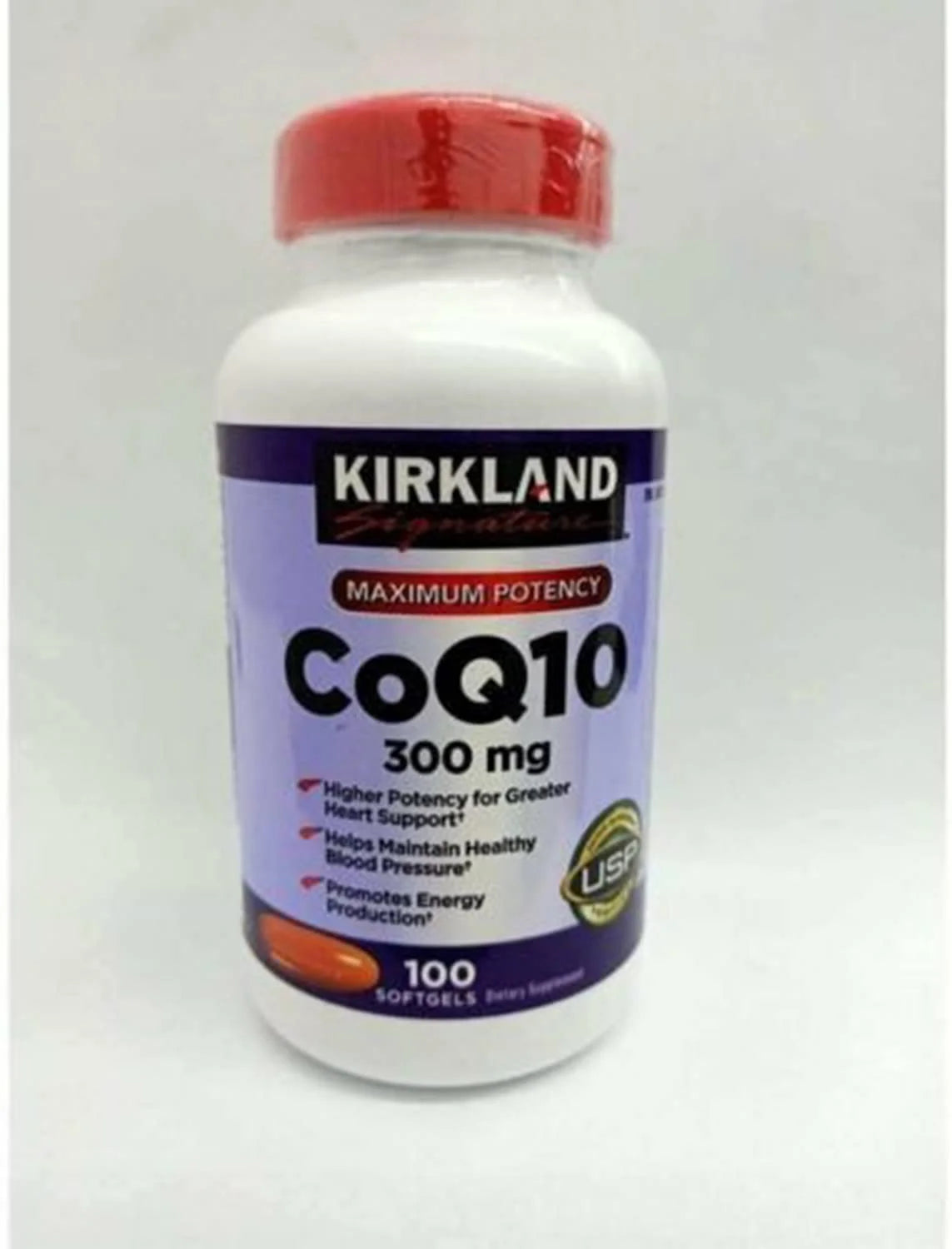 CoQ10 300mg Supplement 100 Softgels W53845